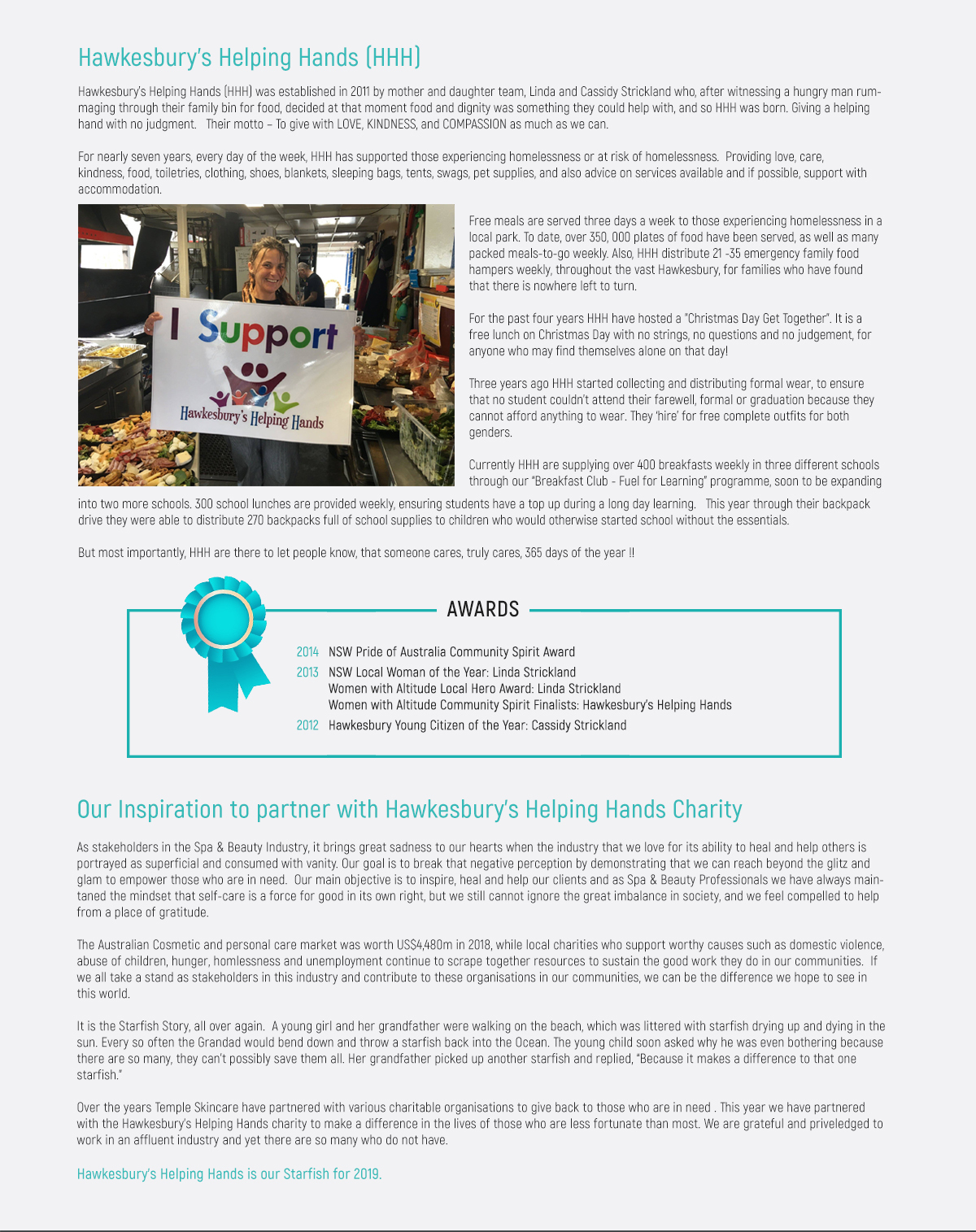 About Hawkesbury Helping Hands