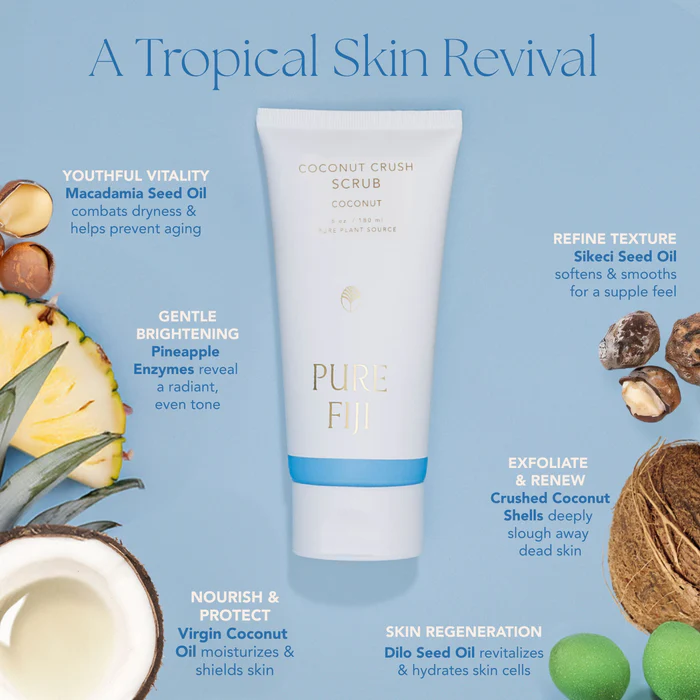Pure Fiji Coconut Crush Scrub - Image 2