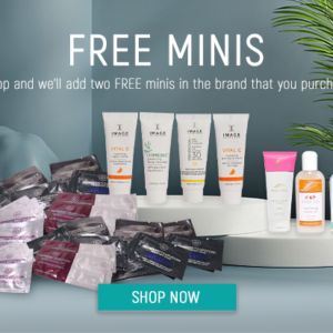 Free MINIs for every full-sized skincare product purchased