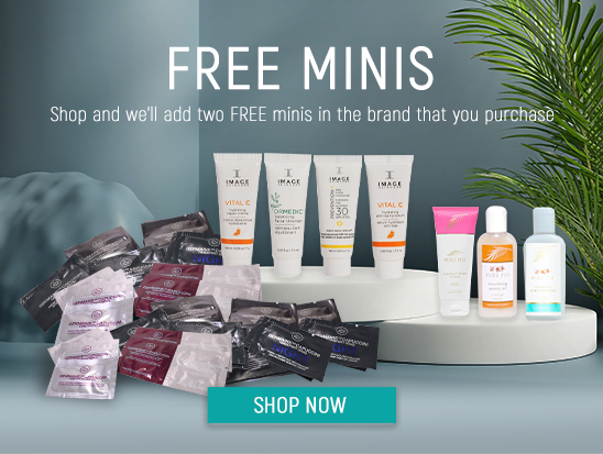 Free MINIs for every full-sized skincare product purchased