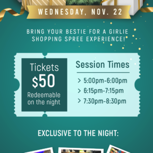 Temple Skincare & Spa VIP Christmas Shopping Night!
