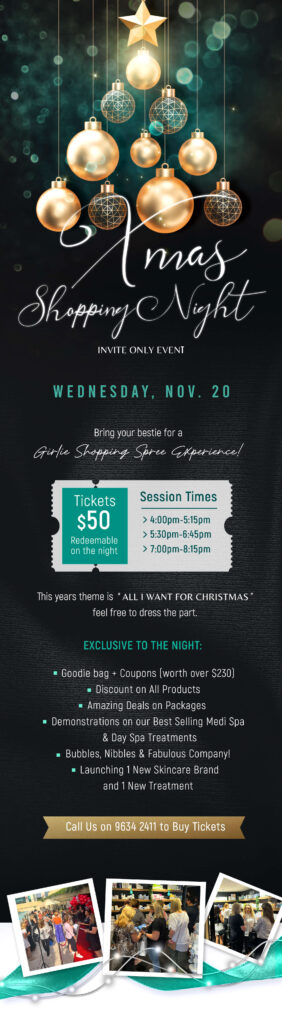 VIP shopping Night temple skincare & Spa